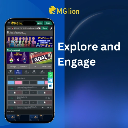 mglion explore and engage