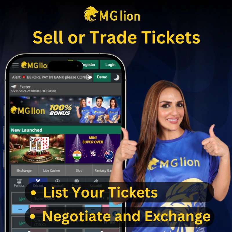 mglion sell or trade tickets