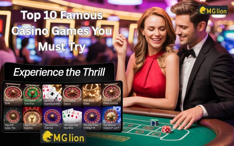 famous casino games